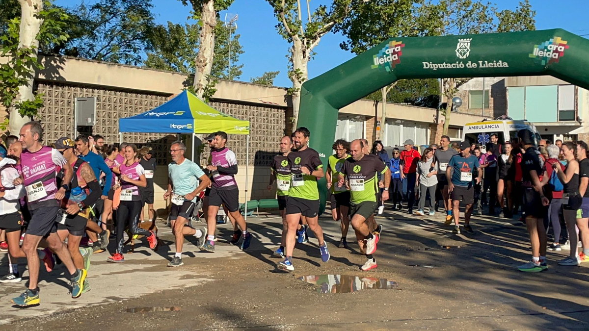 Un total de 170 corredors en la primera Trail Raimat