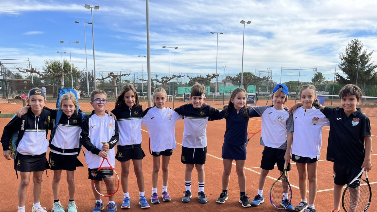 El Club Tennis Lleida acull l'inici de les lligues benjamina i prebenjamina