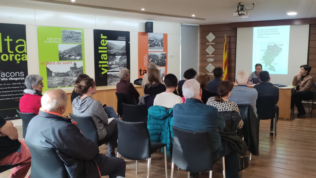 Presentación del Plan de Vivienda de la Alta Ribagorça.