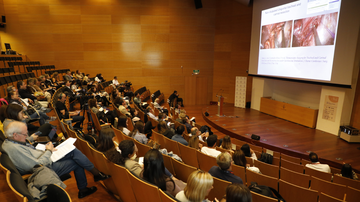 El congrés va tenir lloc a l’Auditori del Campus de Cappont. - AMADO FORROLLA