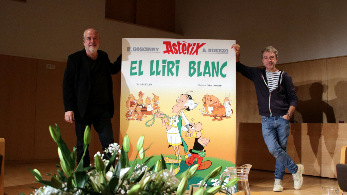 Presentan en Barcelona el nuevo álbum de Astérix - ACN
