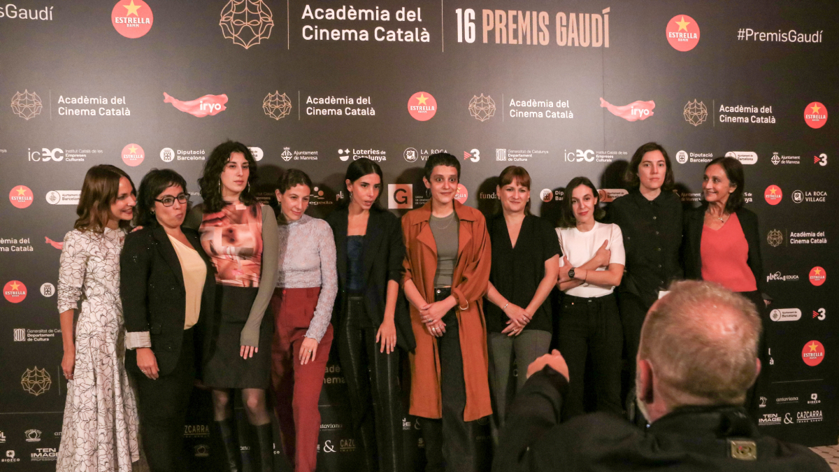 L’Acadèmia del Cinema Català va celebrar ahir a Barcelona la festa de candidats als Premis Gaudí. - ACN