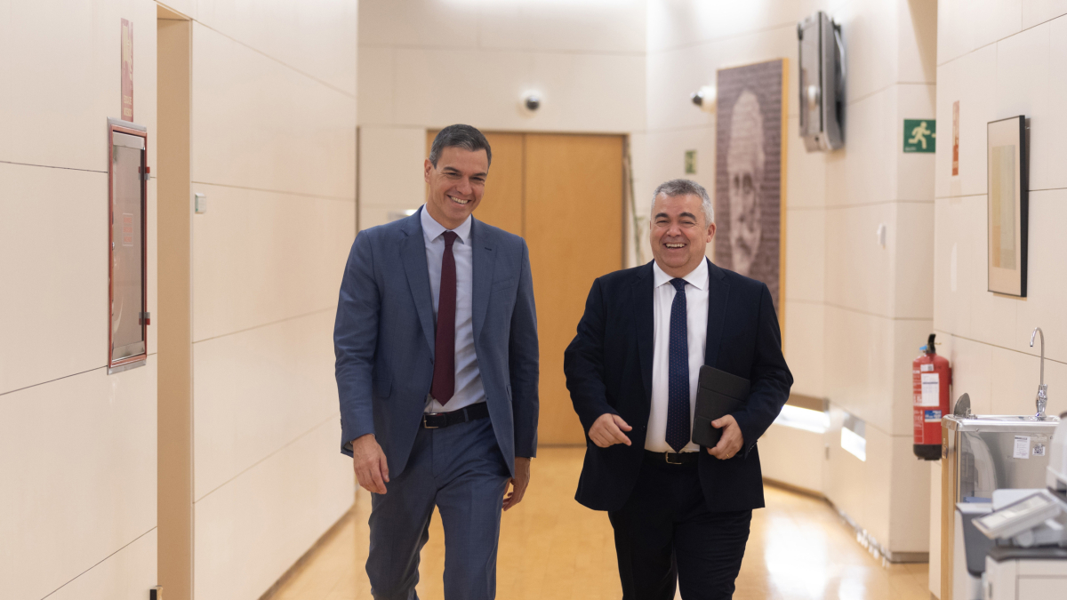 Pedro Sánchez i Santos Cerdán