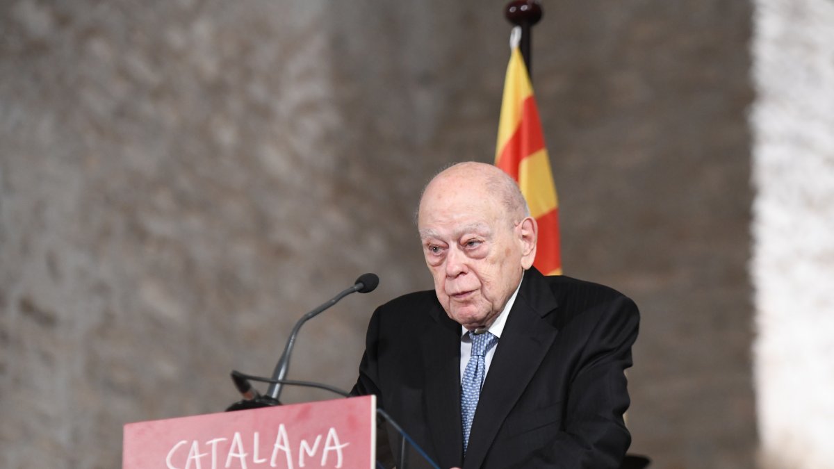 El expresident Jordi Pujol en un acto el pasado mes de agosto. - EUROPA PRESS