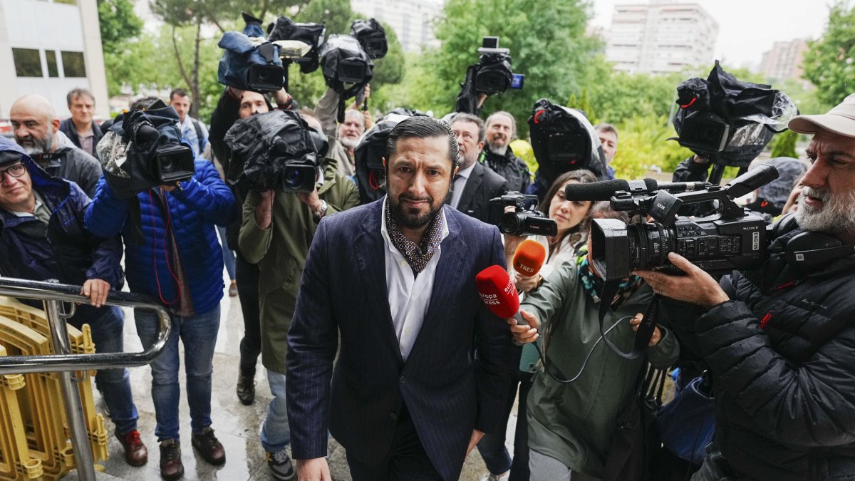 El ballarí Rafael Amargo en una imatge d’arxiu a l'arribar a l’Audiència Provincial de Madrid.