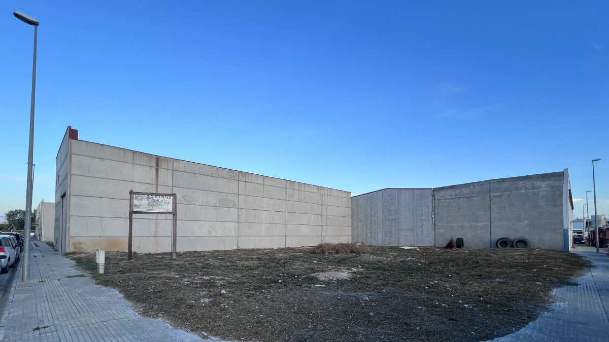 El solar donde se construirá la mezquita de Mollerussa. - X.R.