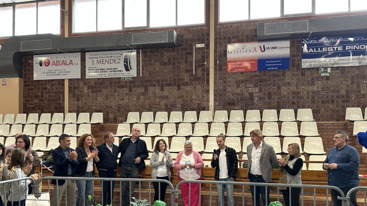 Un momento ayer de la inauguración de la feria. - DIPUTACIÓN DE LLEIDA
