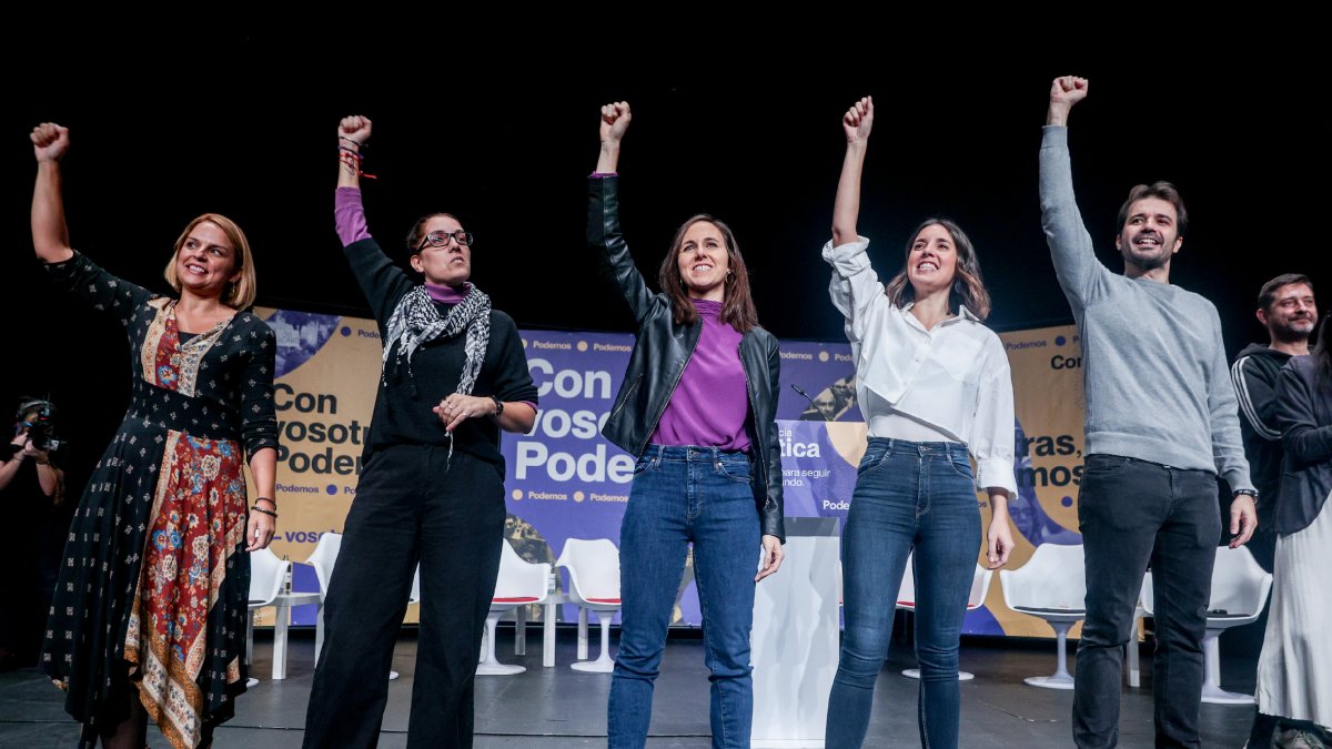 Podemos dio a conocer los resultados de la consulta ayer en Madrid. - EUROPA PRESS