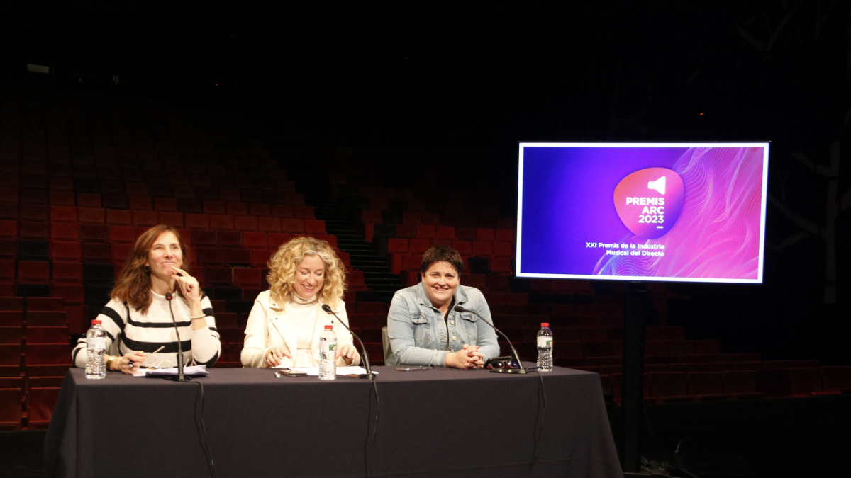 L'acte de presentació dels Premis ARC 2023 a la Llotja de Lleida.