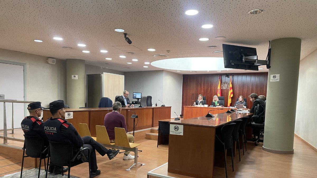 El judici es va celebrar ahir a l’Audiència de Lleida. - A. GUERRERO