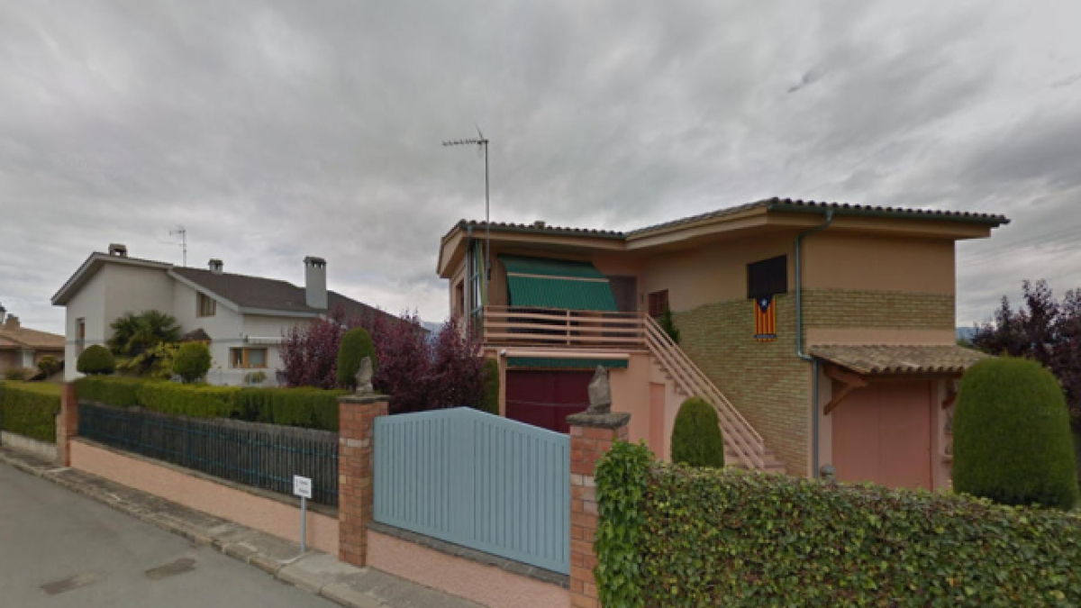 La casa que Organyà ha rebut en herència. - GOOGLE MAPS