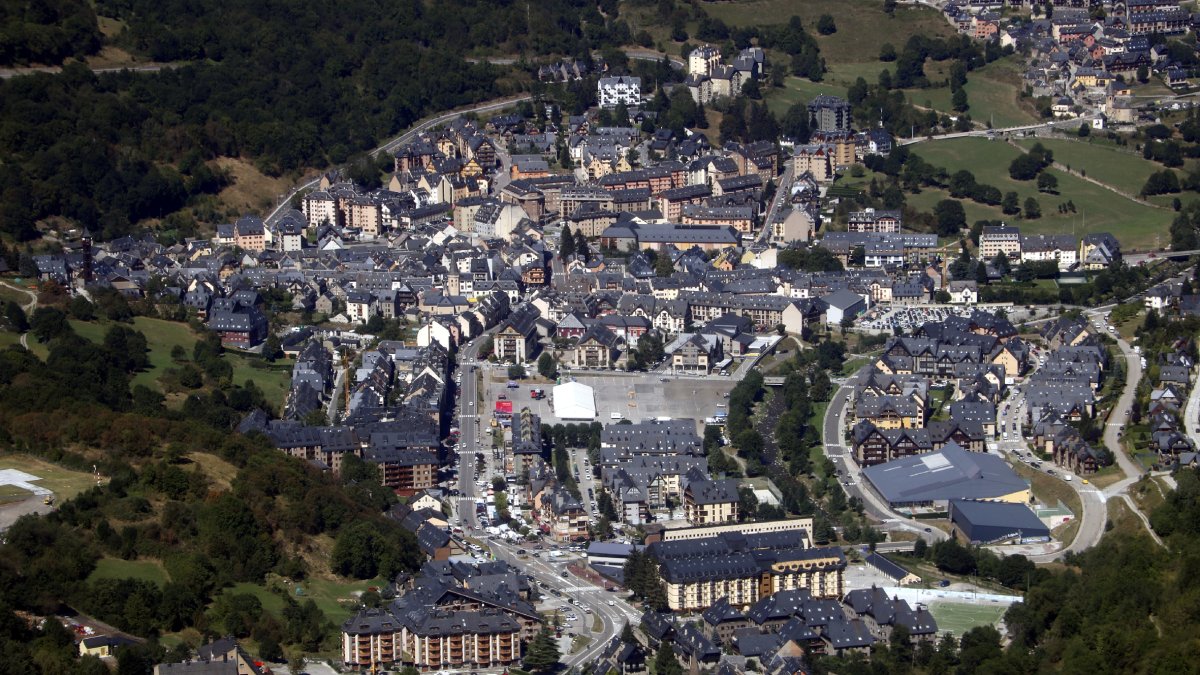 La capital de la Val d’Aran, líder en el creixement català. - ACN