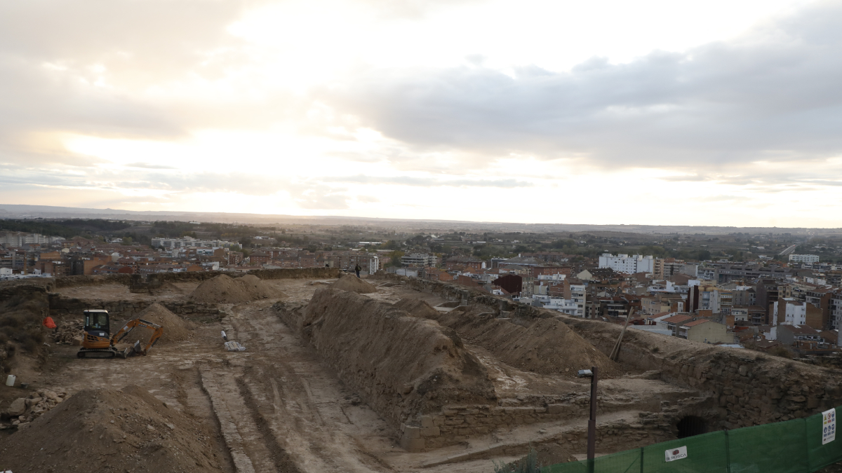 El Baluard del Rei del Turó de la Seu Vella serà un mirador sobre la ciutat. - AMADO FORROLLA