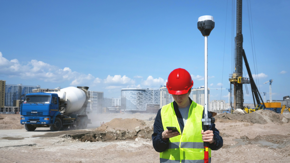Una persona treballant a l’aire lliure.