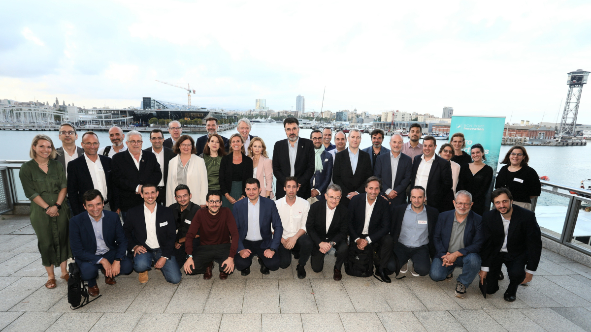 Els membres del Patronat de la Fundació BCN Port Innovation durant una reunió celebrada el passat mes de juny.