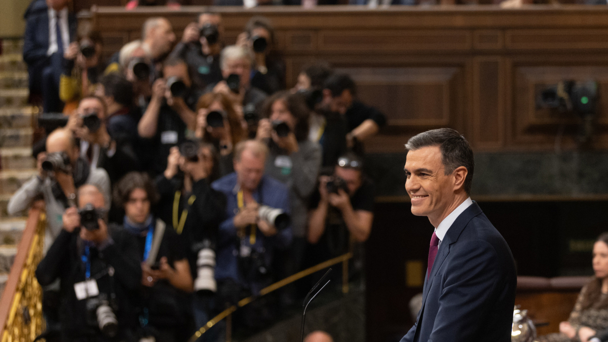 El presidente del Gobierno en funciones y candidato a la reelección, Pedro Sánchez