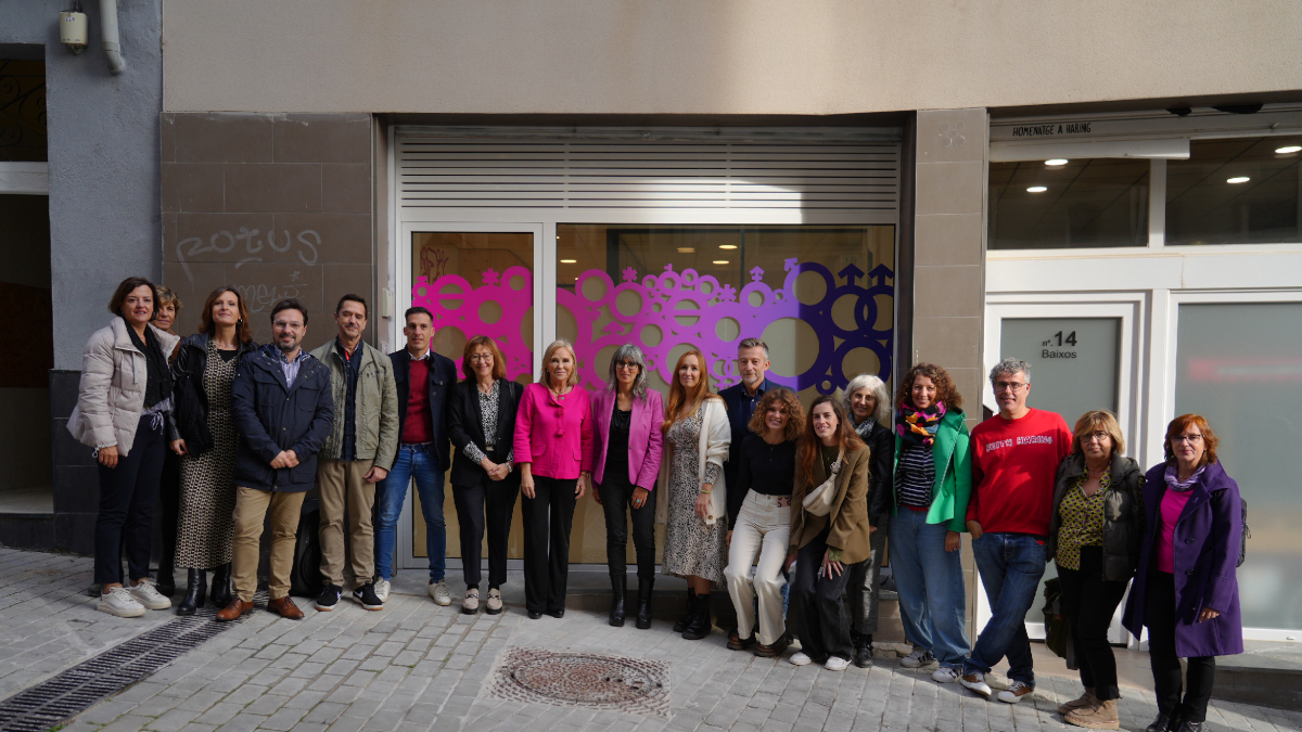 Acte d’inauguració del nou centre, al carrer Nou. - PAERIA