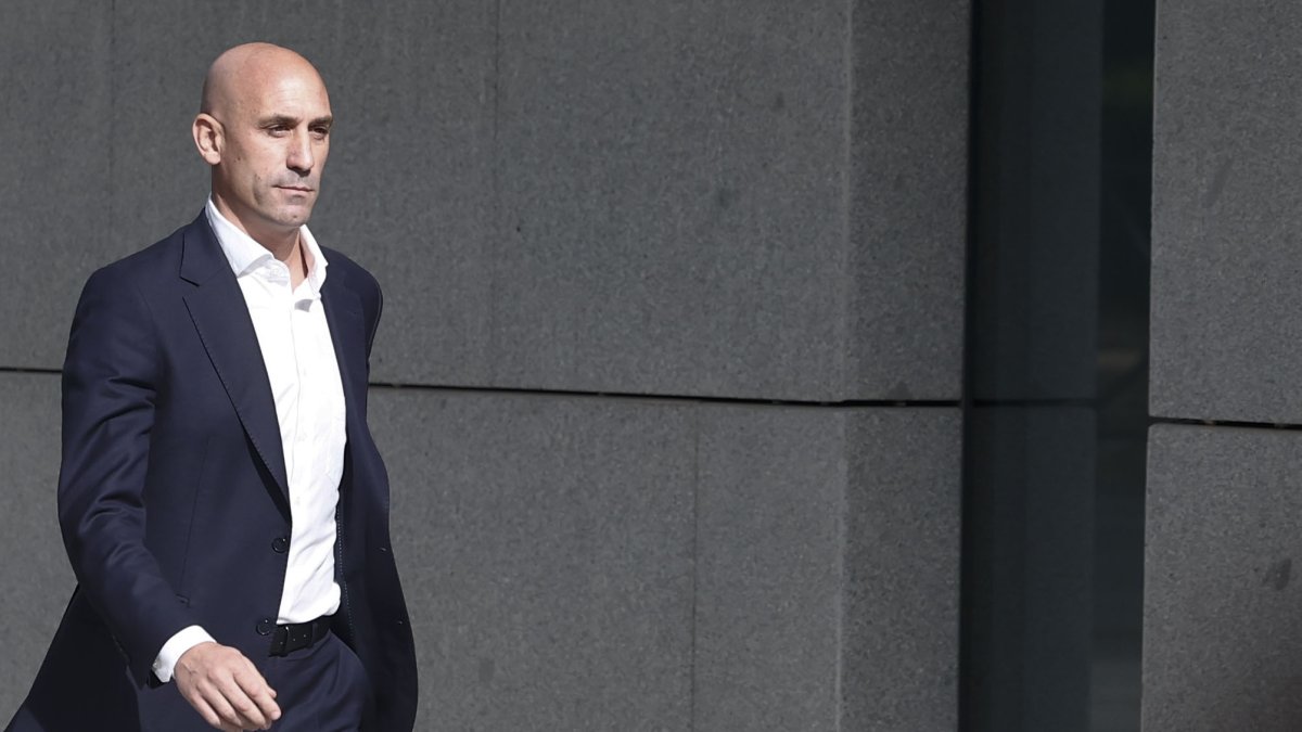 El expresidente de la Real Federación Española de Fútbol (RFEF) Luis Rubiales.