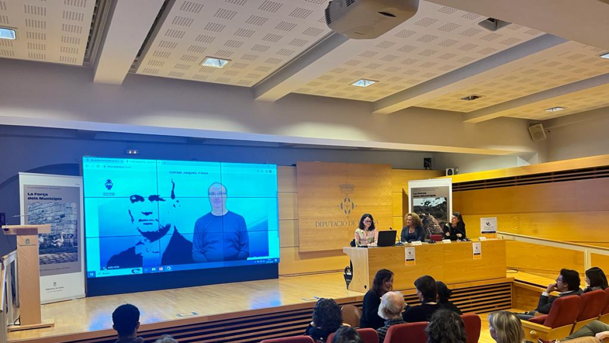 La Diputació va acollir ahir la presentació de Signant Lleida II. - M.C.E.