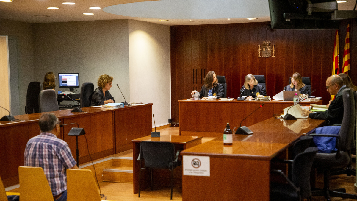 Vista de la primera sesión del juicio celebrada el pasado septiembre en la Audiencia de Lleida. - SEGRE