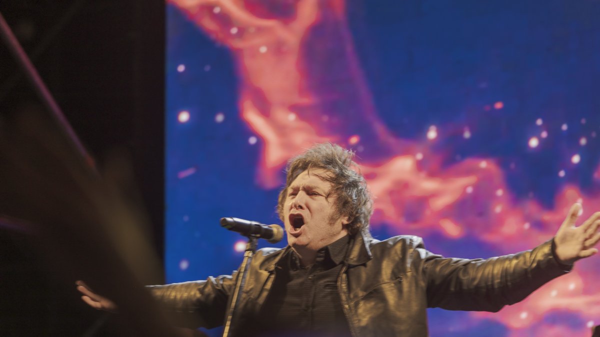 Javier Milei ha guanyat suport amb els seus missatges populistes i ultraliberals. - EUROPA PRESS