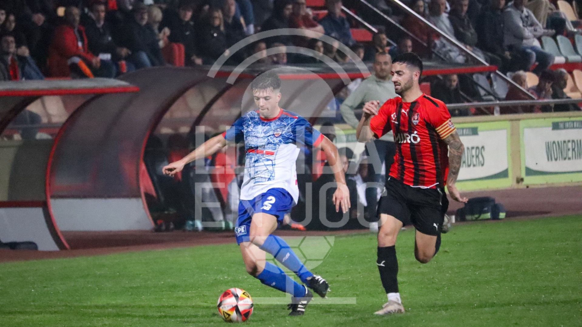 Una imagen del partido.