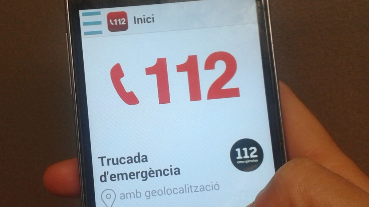 imatge d'arxiu del 112. 