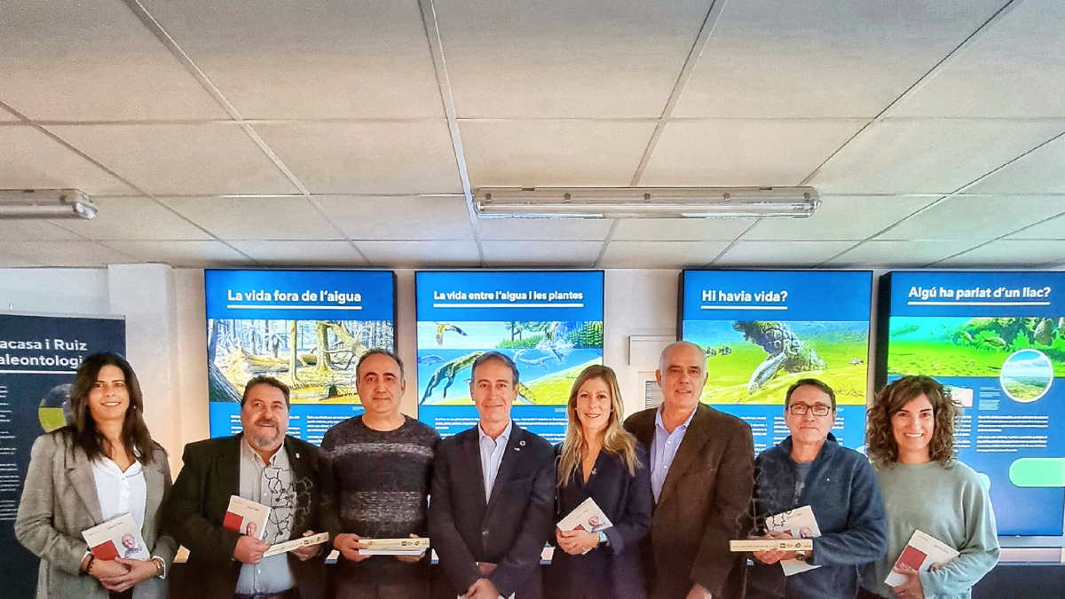 La Fundació Catalana per a la Recerca i la Innovació entregó ayer los distintivos en Vilanova de Meià. - FCRI