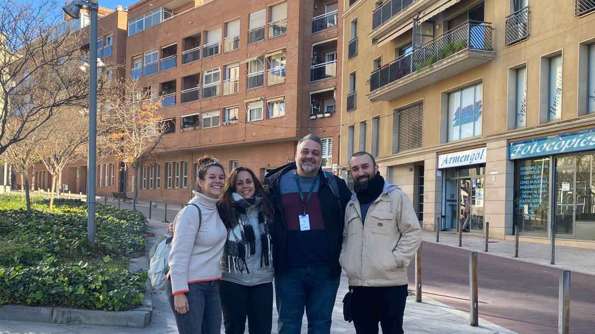 L’equip d’hospitalització a domicili de Salut Mental.