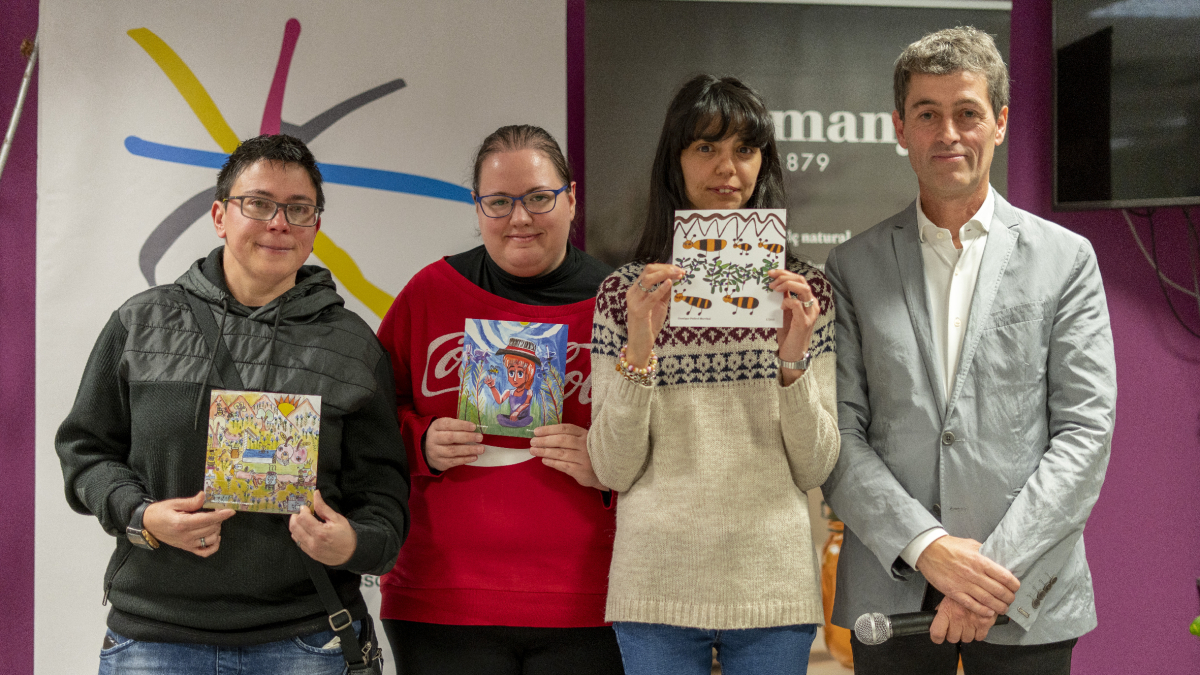 Postales navideñas en cajas de Alemany - TORRONS ALEMANY