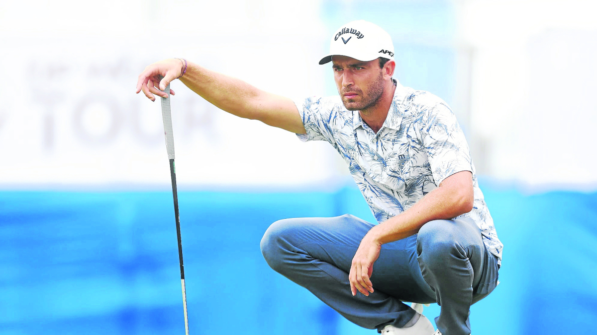 El leridano Joel Moscatel, en un momento de la jornada de ayer en Brisbane. - DP WORLD TOUR