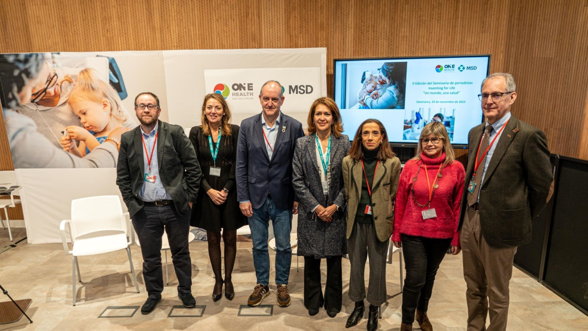 'Seminario de periodistas Diálogos MSD Inventing for Life: Un mundo, una salud', organizado por MSD y la Plataforma One Health en España.