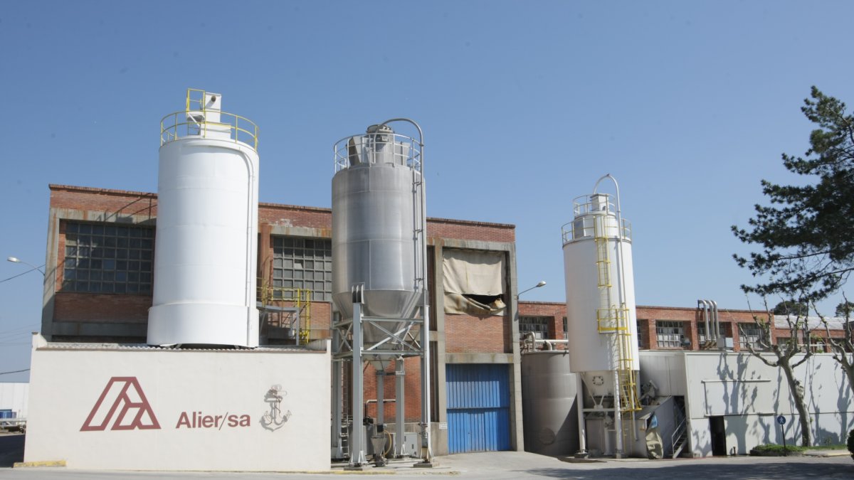 Les instal·lacions de la paperera Alier a Rosselló. - SEGRE