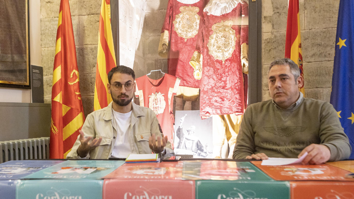Presentación ayer en la Sala de Retrats de la Paeria de Cervera. - X. SANTESMASSES