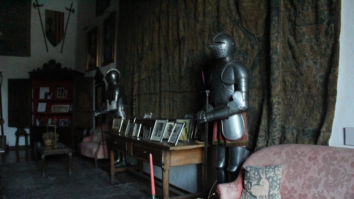 florejacs. El castell de Florejacs a la Segarra, situat a uns 10 quilòmetres de Guissona.