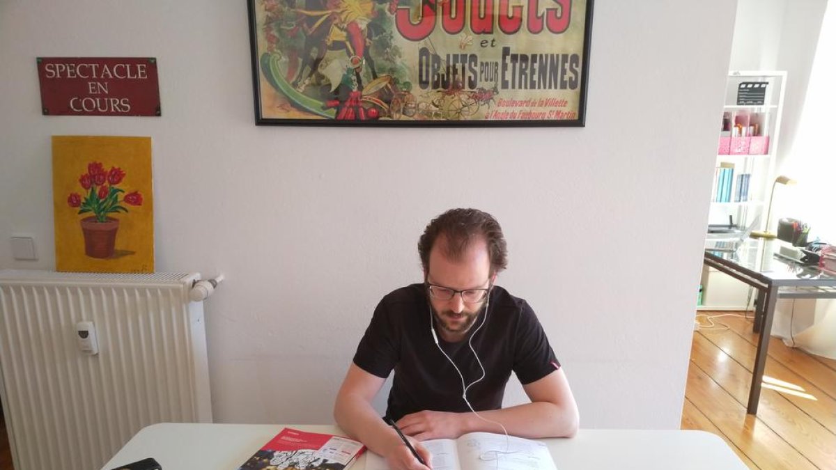 en concert. Abans de la pandèmia, la vida de Bayona eren concerts plens, com aquest de Cap d’Any a Cluj (Romania).