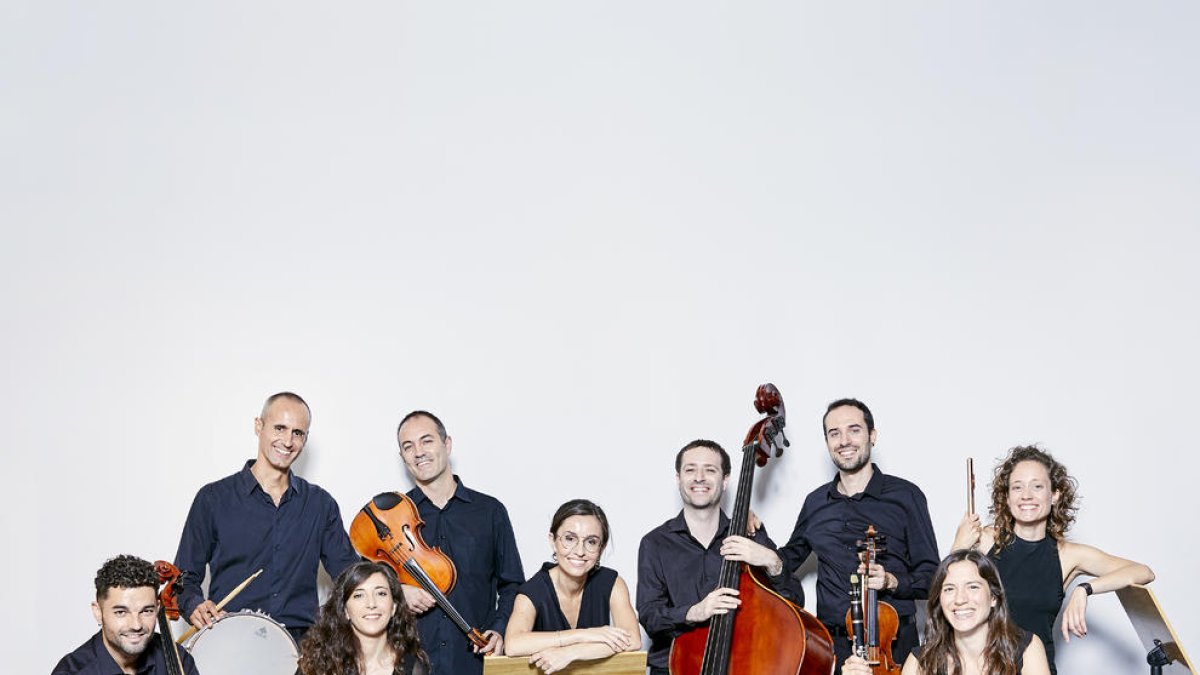 El grup LleidArt Ensemble al complet.