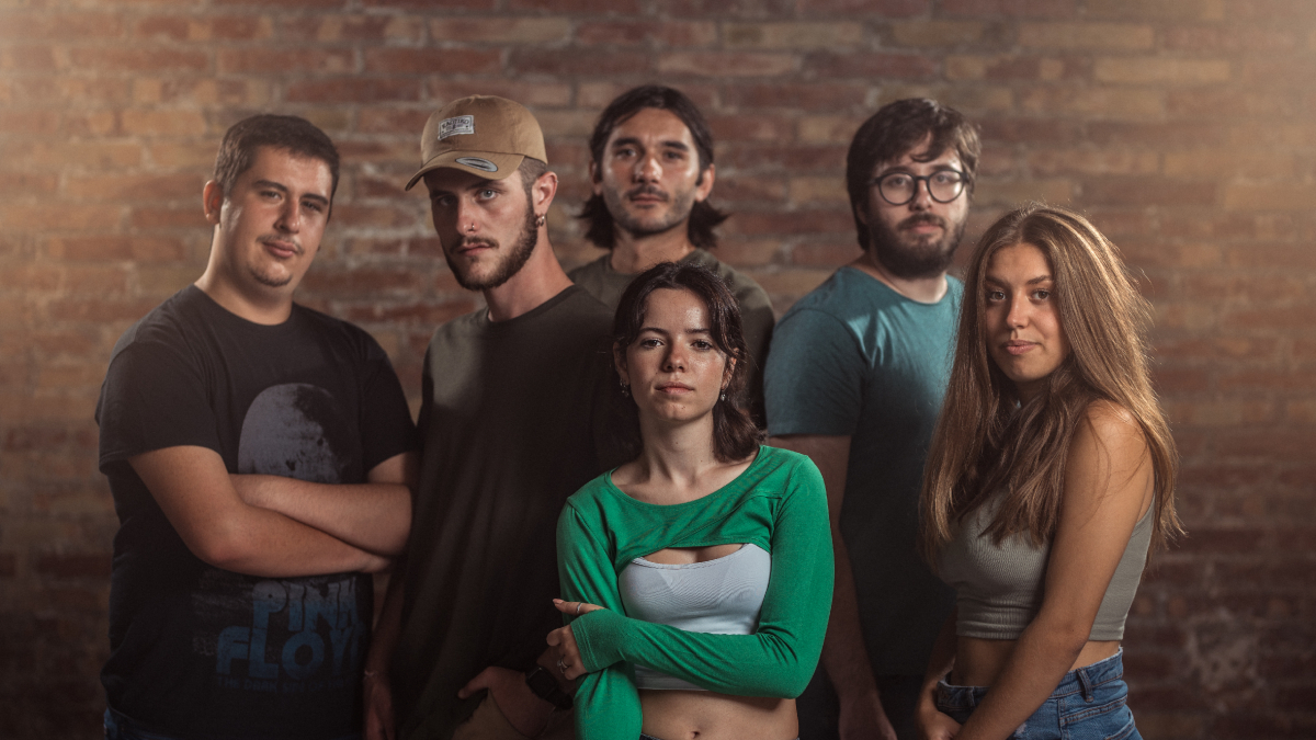 La cantante Abril Pinyol lidera una de las tres bandas finalistas. - DAVID DEL VAL