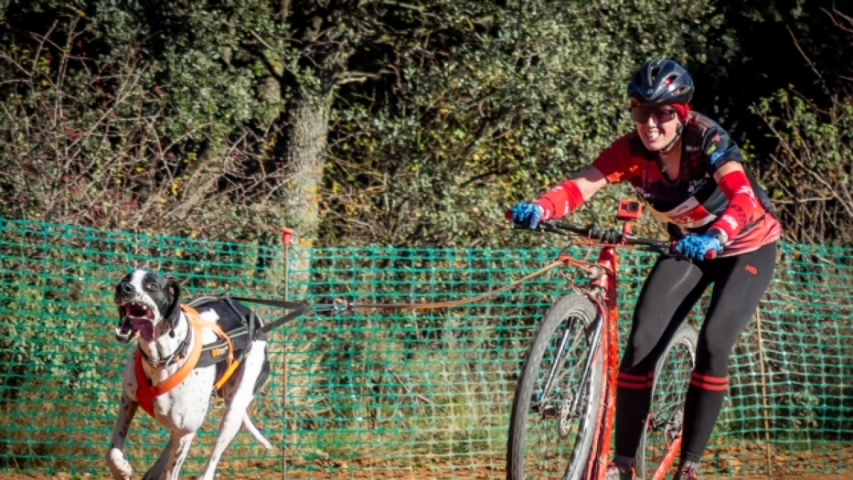 Jordana i Negan, durant el Mundial disputat a Ólvega.