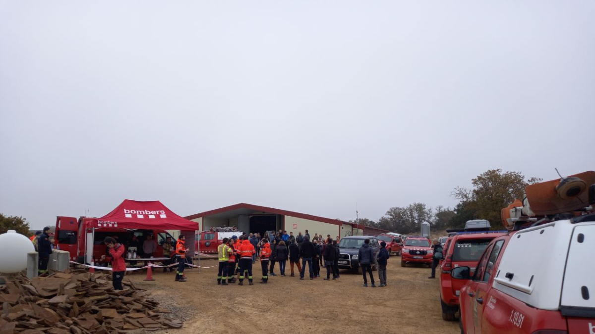 Hallan sana y salva una mujer de 78 años desaparecida en Llobera - BOMBERS