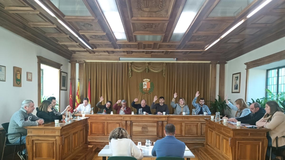 El pressupost va ser avalat pels 8 vots d’Unitat d’Aran. - A. V.