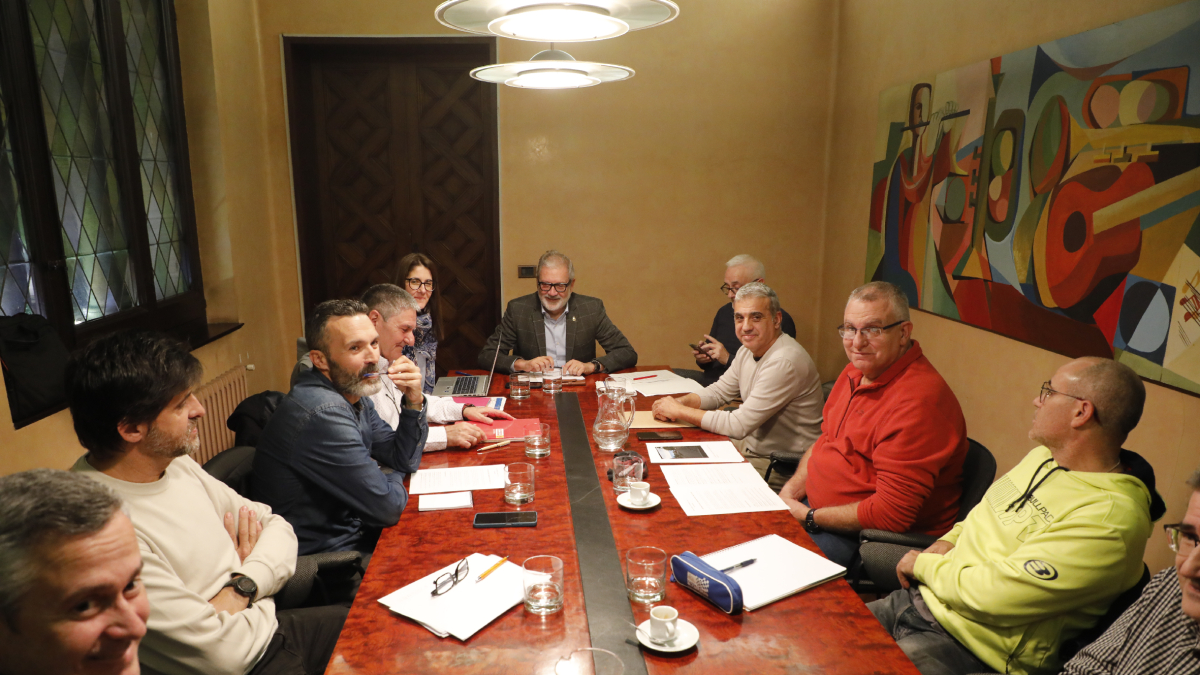 L’alcalde es va reunir amb el comitè d’empresa d’Autobusos