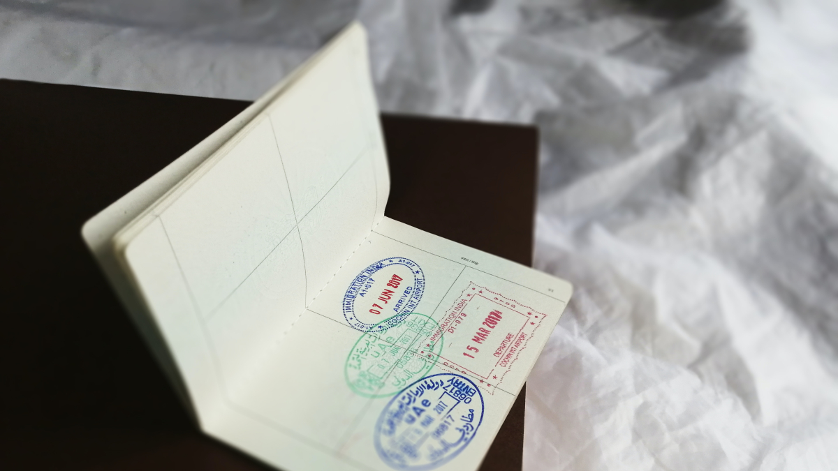 Imatge d’arxiu d’un passaport.
