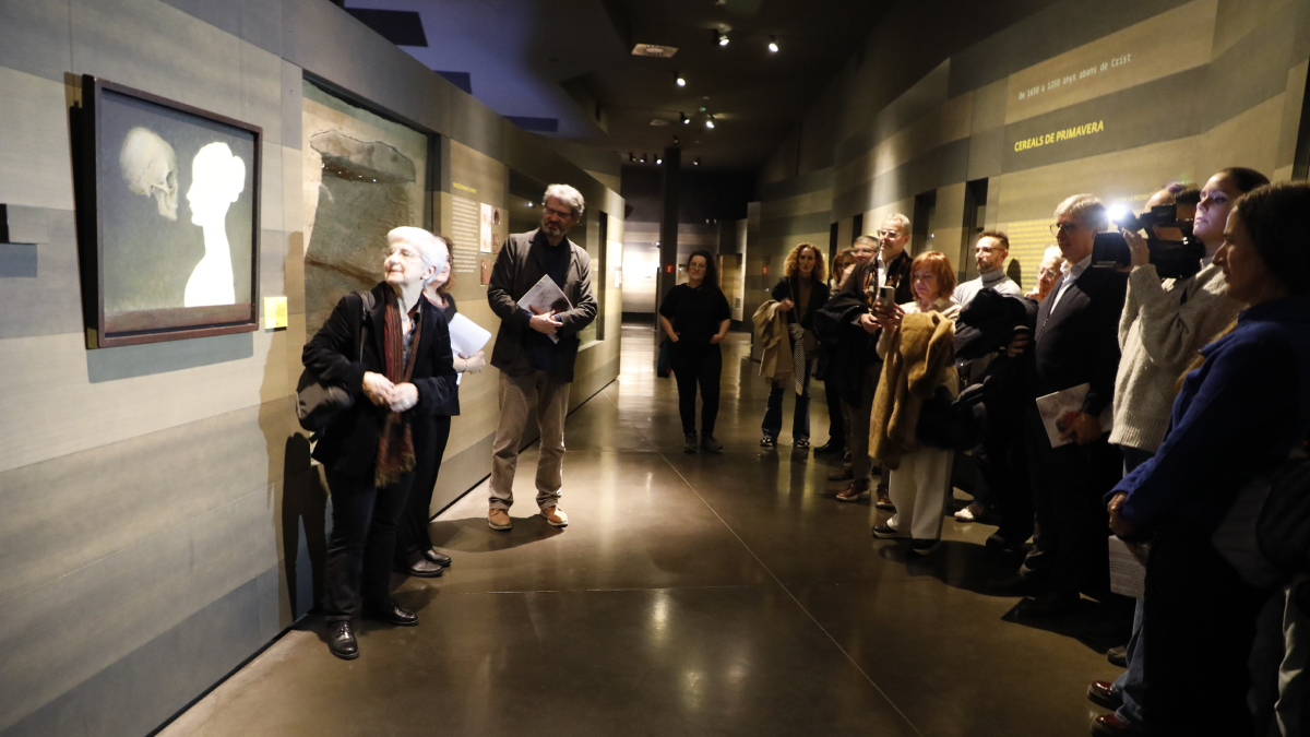 Una de les obres que es podran veure al Museu de Lleida en el marc d’aquesta iniciativa. - AMADO FORROLLA