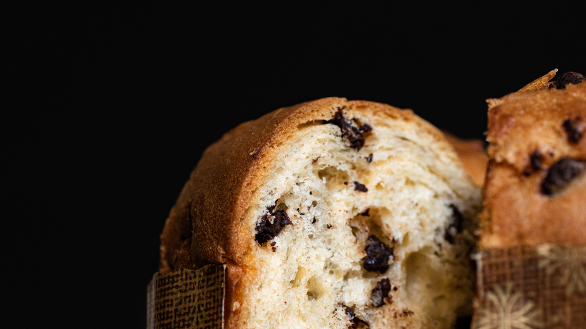 Imatge d’arxiu d’un panettone.