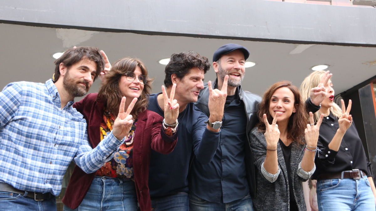 Joel Joan y Hèctor Claramunt presentan 'Escape Room 2' con el reparto de la obra