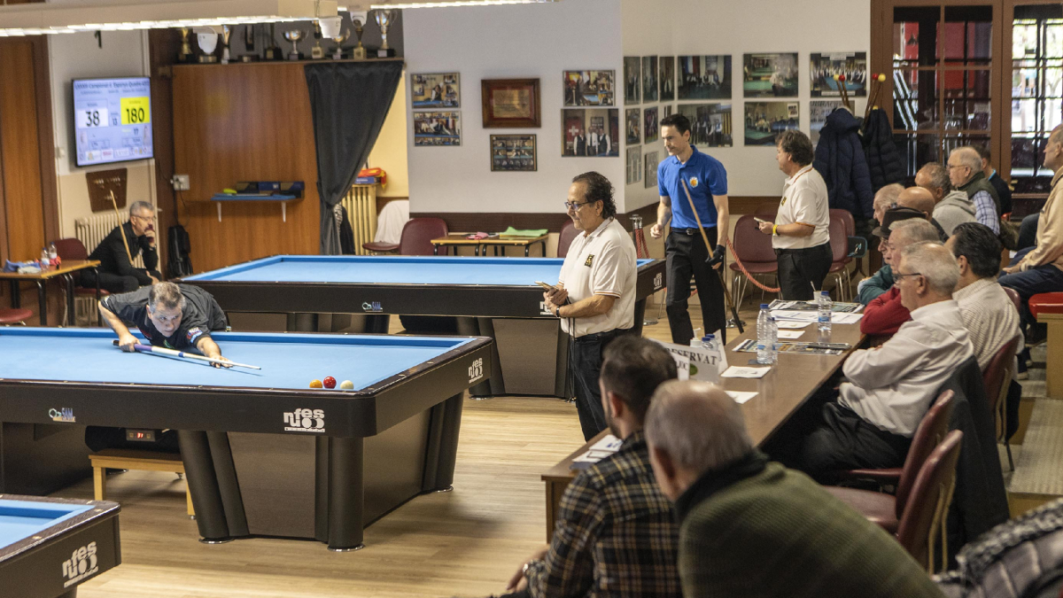 Un momento de la competición que se juega en Cervera. - X.S.