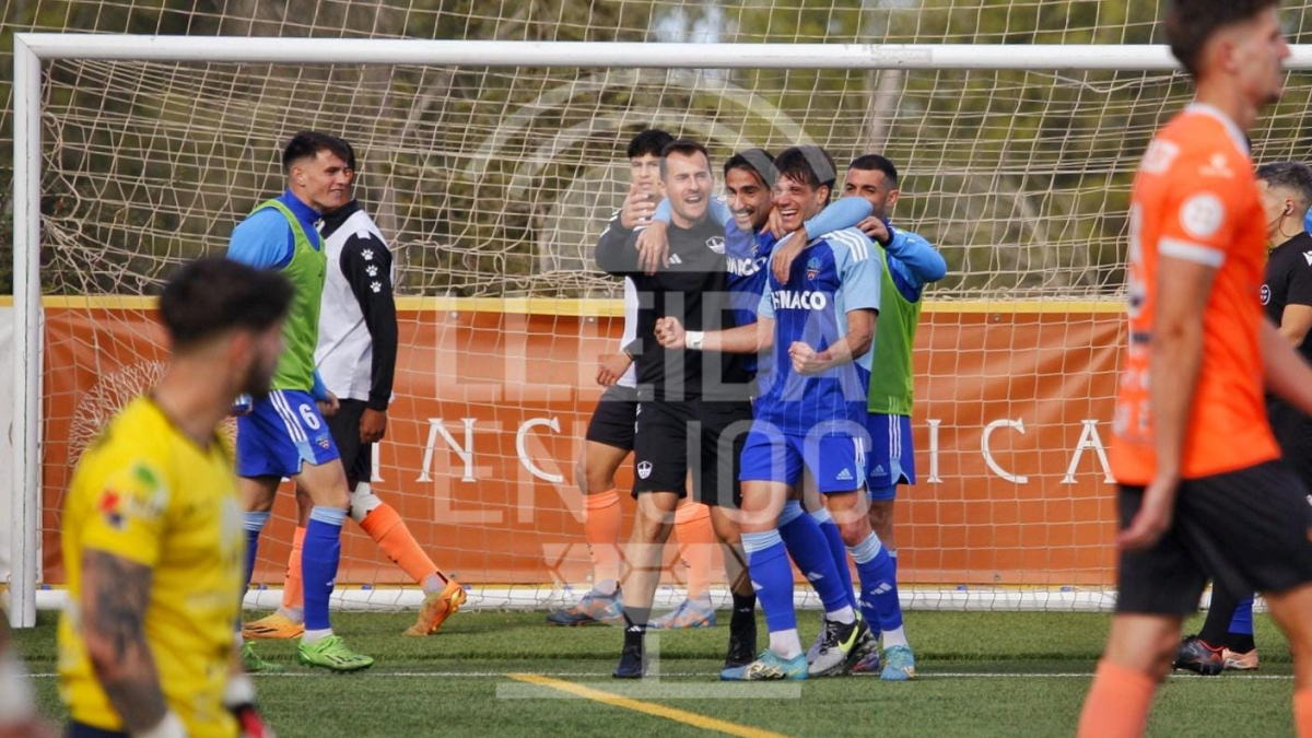 Una imagen del partido.