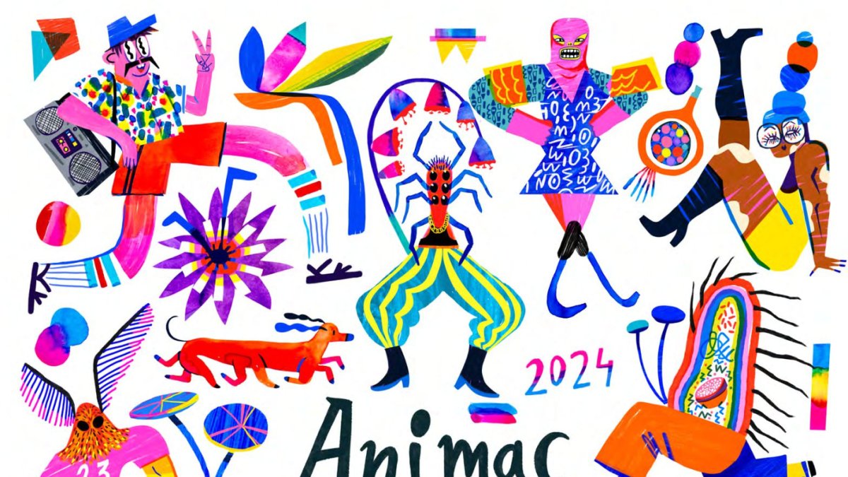 El cartel de Rocío Álvarez para el Animac 2024. - CONSELL COMARCAL SEGRIÀ