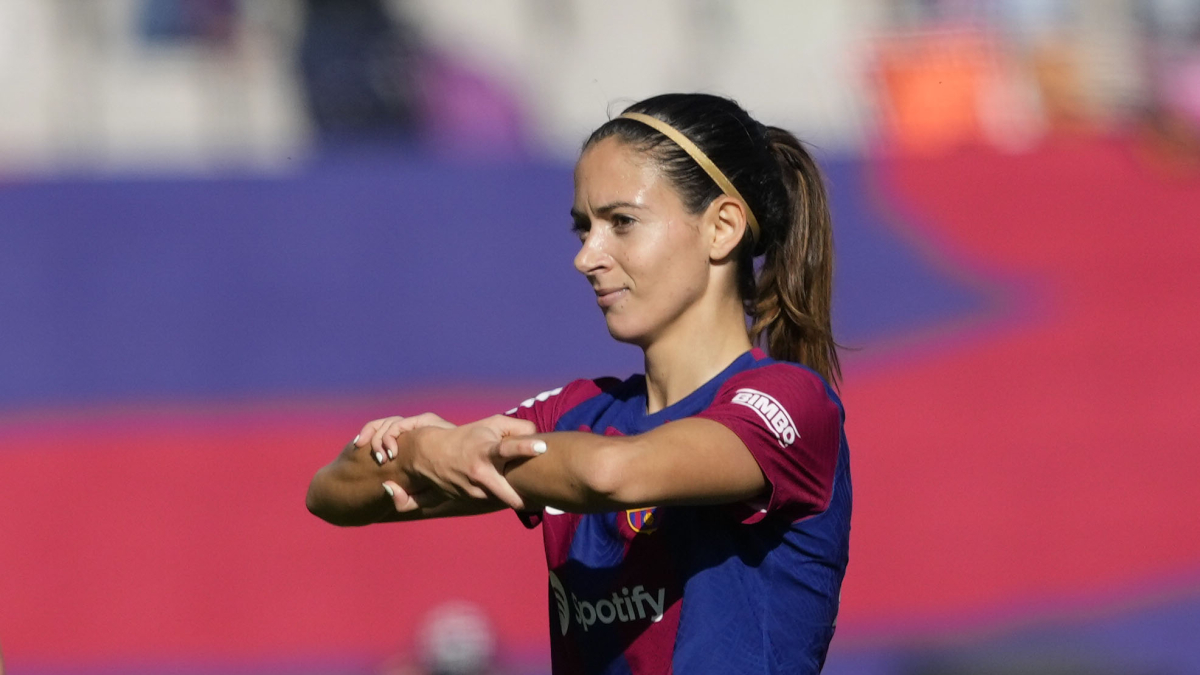 Aitana Bonmatí, en una imatge d’arxiu amb el Barça. - EFE